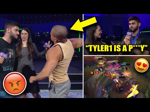 TYLER1 AND YASSUO *FIGHT* AT TWITCH RIVALS!!! Taste of League Ep.5