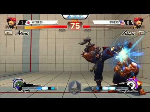 Spriggan (Akuma) vs Tokido (Akuma) - EVO 2015 USF4 Pools - 720p/60fps