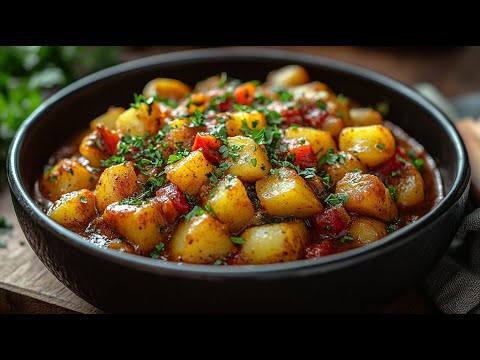 So hast du Kartoffeln noch nie gegessen, dieses vegane Gulasch überrascht jeden!