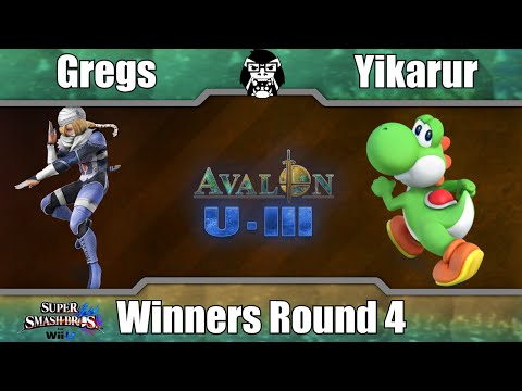 Avalon U-III - Gregs(Sheik) Vs. Yikarur (Yoshi) - Winners Round 4 - Smash 4