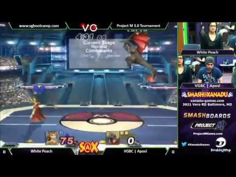 Xanadu 12/31/13 - White Peach (Zelda/Peach) vs. Aposl (Charizard)
