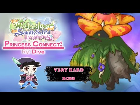 PrincessConnect - Toxic Mandragora VH Boss -  Physical team Farmable