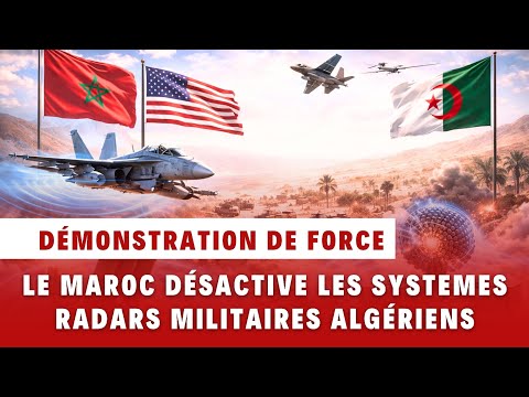 Maroc-États-Unis : des radars algériens désactivés dans une démonstration technologique