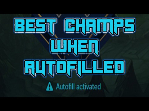 Best Champions For Each Role When Autofilled Season 7