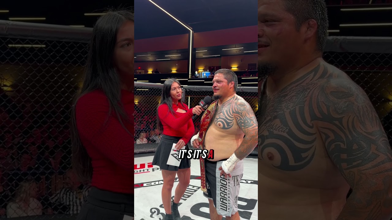 Aj Perez | Post Fight Interview | A1 Combat 34