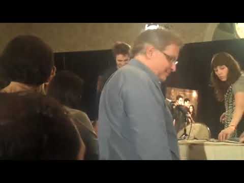 MINI CLIP FOR THE CONFERENCE NOVEMBER 6 WITH ROB PATZ AND K.STEW FOR NEW MOON TOUR