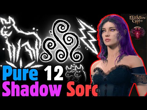 PURE 12 SHADOW MAGIC SORCERER Build in Baldur's Gate 3