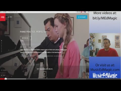 Wolfie Piano App Review for iPad