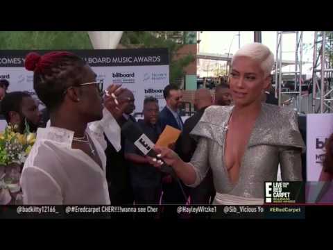 ‪Lil Uzi Vert talks about where he came up with the name "Lil Uzi" at the  #ERedCarpet‬ #bbmas