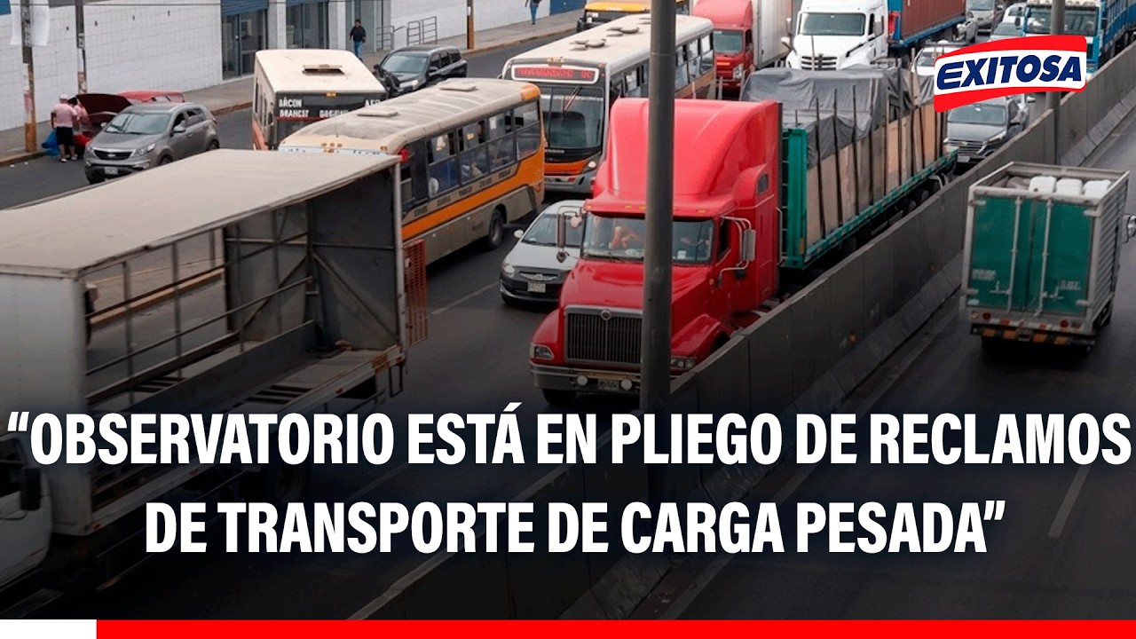 🔴🔵 Transportistas no irían al paro si observatorio de Ley 31886 “estaría trabajando”, según Milla
