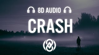 EDEN - crash (Lyrics) | 8D Audio 🎧