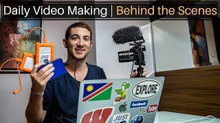 Behind the Scenes of My Life (Daily Video Making)