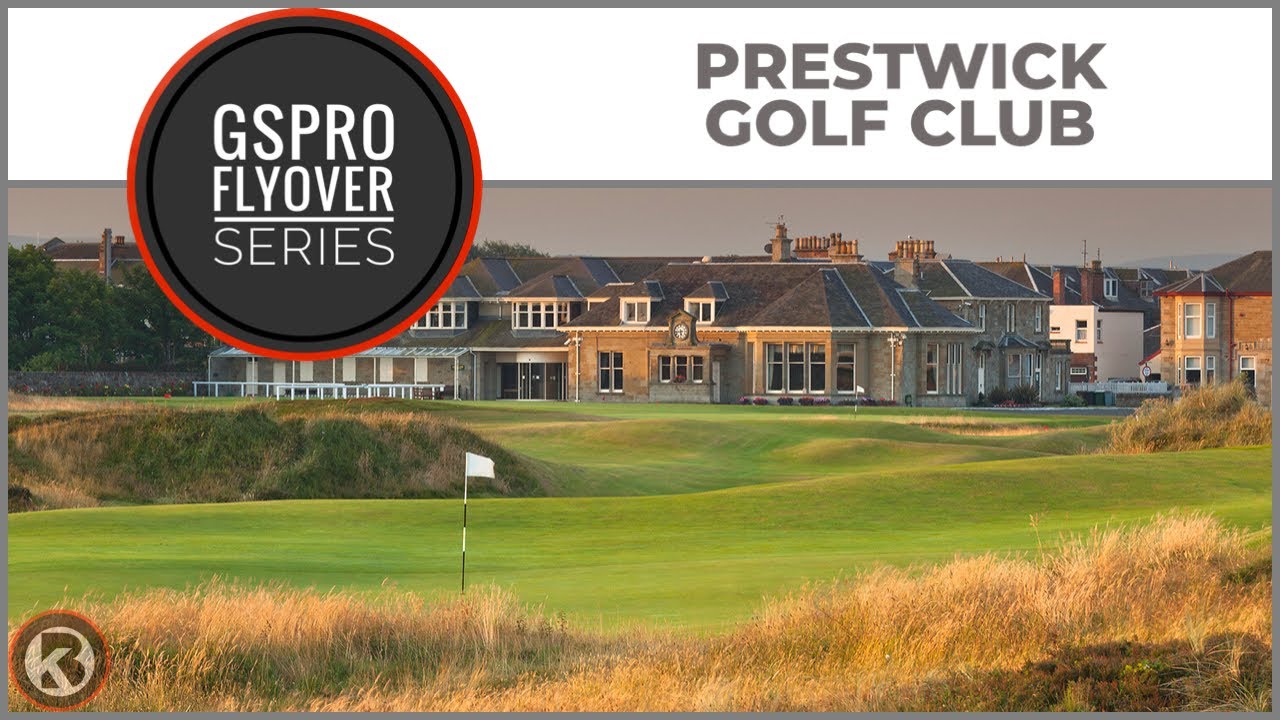 Watch Prestwick GC flyover on YouTube