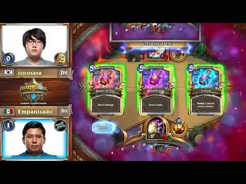 [Hearthstone]cocosasa vs Empanizado - HCT Summer Championship Group D