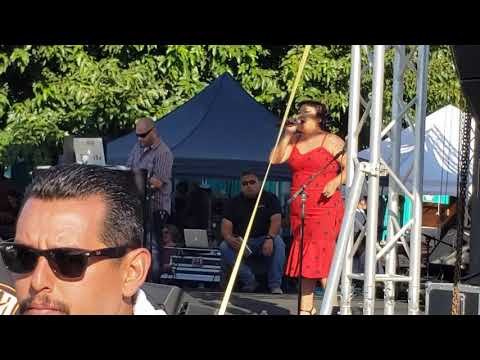 Elvia Cadena-"Our Day Will Come"- Live @ La Raza Event