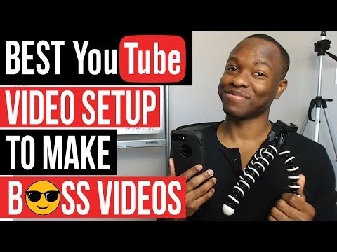 Best YouTube Video Setup for Small Channels - ONLY 3 Things YOU Need to Make BOSS Videos