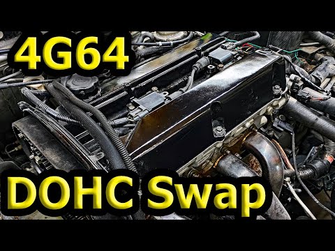Installing the Dohc Kia head on the Galant or Eclipse