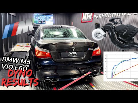 Supercharged V10 BMW M5 E60 | Dyno Runs Results & Exhaust Sound