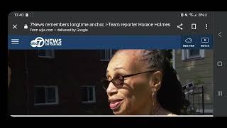 ‎@7NewsDC remembers Horace Holmes