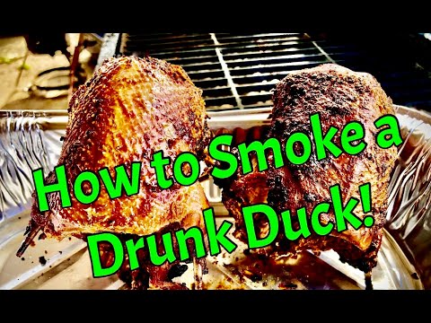 How to Smoke a Drunk Duck!