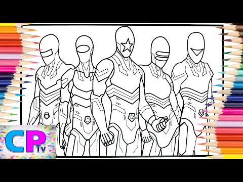 New Power Rangers Coloring Pages/Power Rangers Super Speed Coloring/SpencerMaro/Starfire/NCS Release