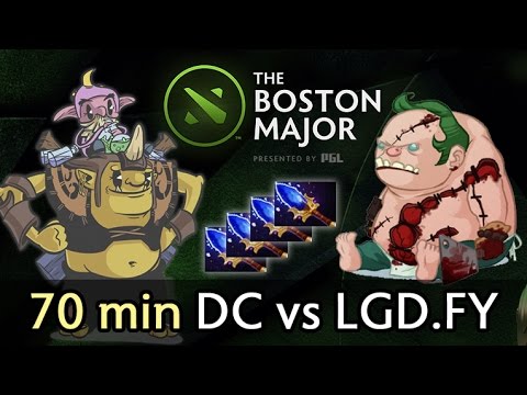 70 min crazy Boston Major game — DC vs LGD.FY