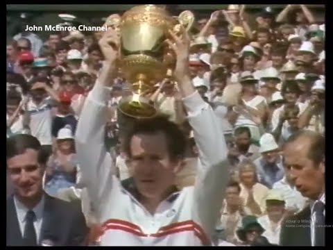 Jimmy Connors vs John McEnroe Final - Wimbledon 1984 - Trophy & Ceremony