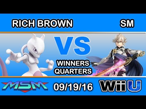 MSM 66 - Rich Brown (Mewtwo) Vs. 2S | SM (Corrin) Winners Side - Smash Wii U