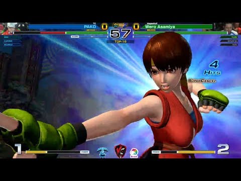 The King of Fighters XIV - Pako VS Wero Asamiya【01•4•2019】