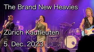 The Brand New Heavies - Kaufleuten Zürich - 5. Dec. 2023 - 4K Video - HQ Audio