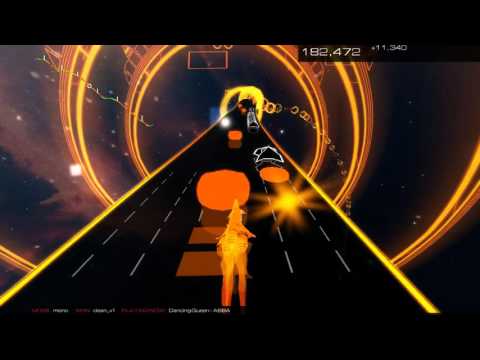Dancing Queen by ABBA an Audiosurf 2 Journey
