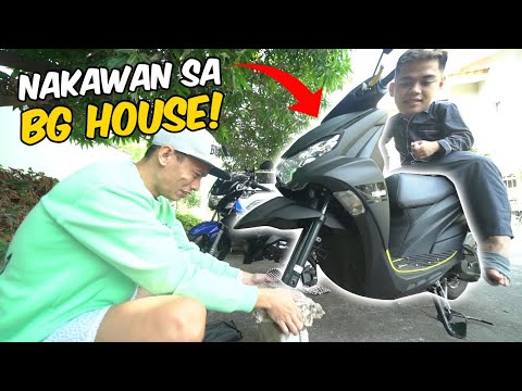 NANAKAWAN KAMI NG MOTOR SA BG HOUSE!
