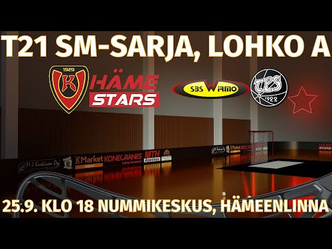 T21 Koovee/Häme Stars - SBS Wirmo/TPS. SM-sarja, lohko A. 25.9.2022 Nummikeskus Hämeenlinna