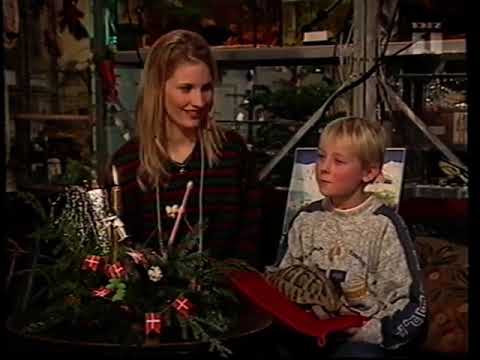 Kamilla Gregersen og Krumme intro og outro til Bamses Julerejse 23 december 1996