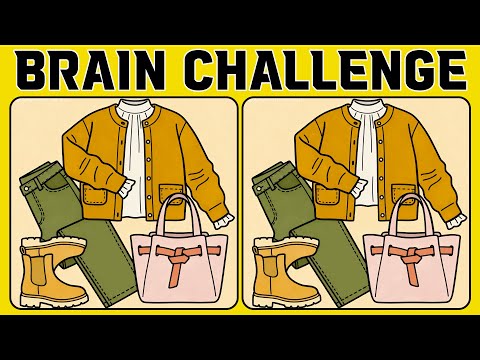 Challenging Spot the Difference Puzzles for Sharp Minds  (A Bit Tricky)