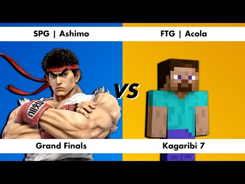 The Best Steve in the World?! Ashimo (Ryu) vs Acola (Steve) Grand Finals Kagaribi 7 HIGHLIGHTS!