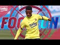 FOCUS ON: ANSU FATI in TRAINING ?