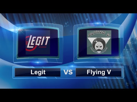 Legit vs Flying V - Quarter Finals - Georgia Kickball Open #GKO2015
