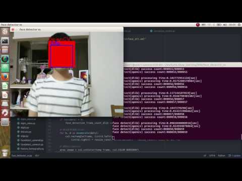 [Ubuntu] [Python] Face detection comparison between dlib and OpenCV