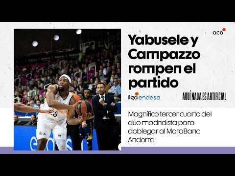 Campazzo-Yabusele rompen el partido