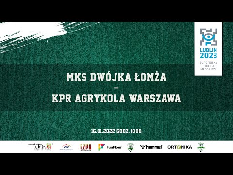 MKS Dwójka Łomża - Agrykola Warszawa 1/16 Mistrzostw Polski Juniorek