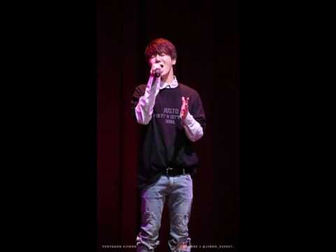 160709 롯데백화점 청량리점 공연 - HELLO (펜타곤 진호 COVER)