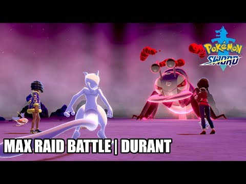 Pokemon Sword - Max Raid Battle | Dynamax Durant [Nintendo Switch]