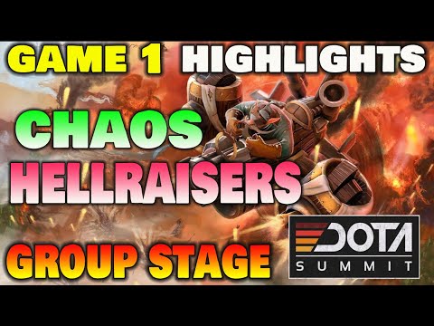 CHAOS VS HELLRAISERS GAME 1 Dota Summit 11