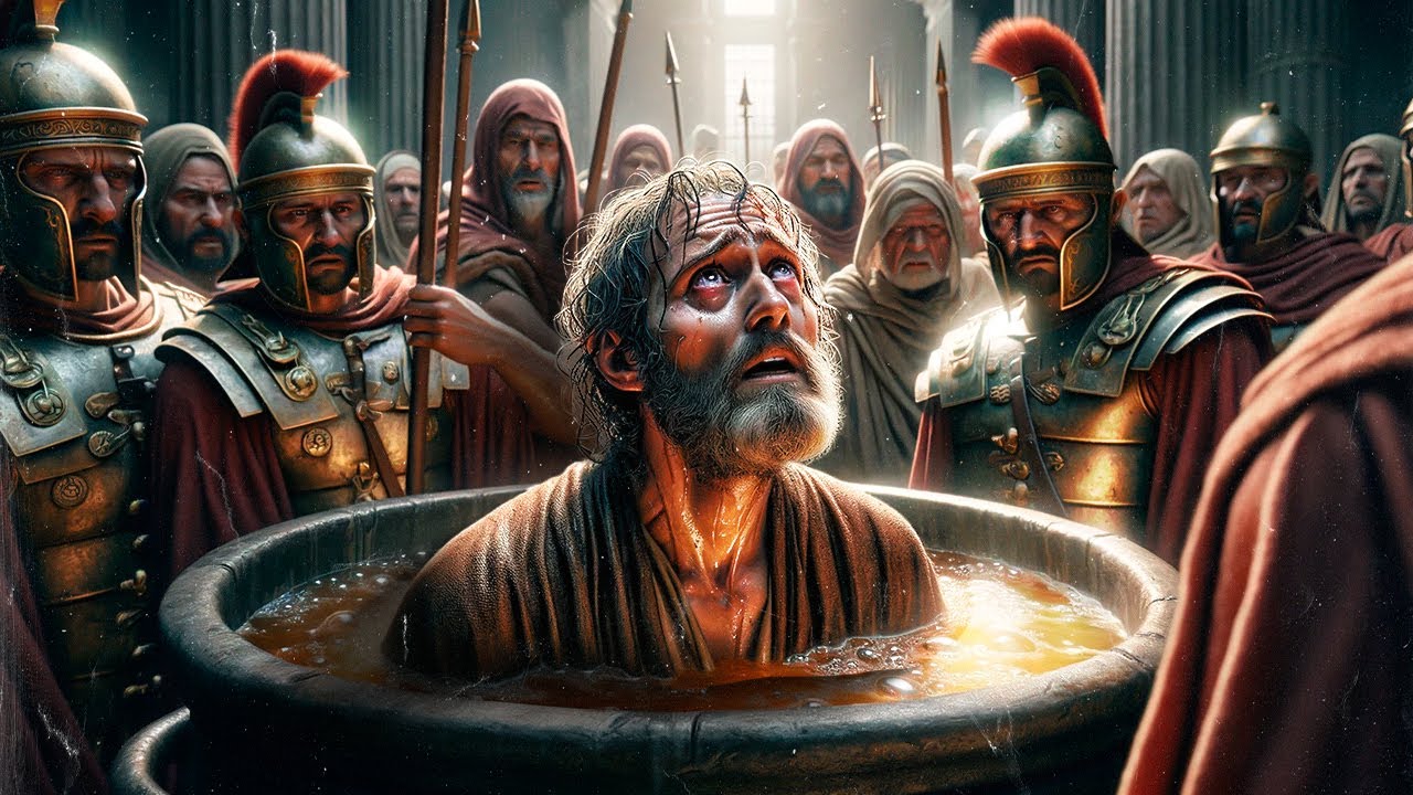 ¿Cómo Sobrevivió El Apóstol JUAN Al Ser Hervido En Aceite? (Historias Bíblicas Detalladas)