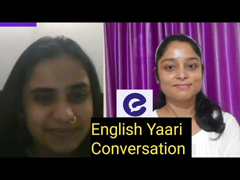 English Yaari Conversation With Tutor Sanithya Jayakumar | English Conversation | @EnglishYaari