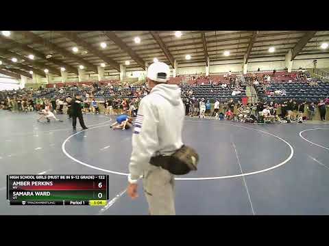 122 Lbs Cons. Round 3 - Amber Perkins, NV Vs Samara Ward, UT Dbca