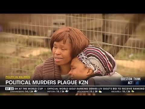 Discussion Political murders plague KZN