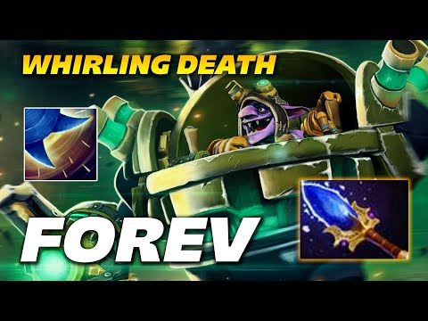 Forev Timbersaw - WHIRLING DEATH - Dota 2 Pro Gameplay
