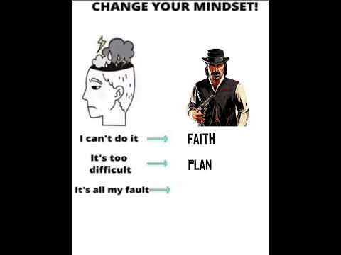 Change your mindset!🫵 #rdr2 #gaming #shorts  